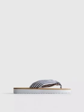 Knot-detail thong sandals