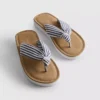 Knot-detail thong sandals