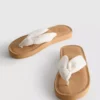 Knot-detail thong sandals