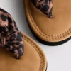 Knot-detail thong sandals