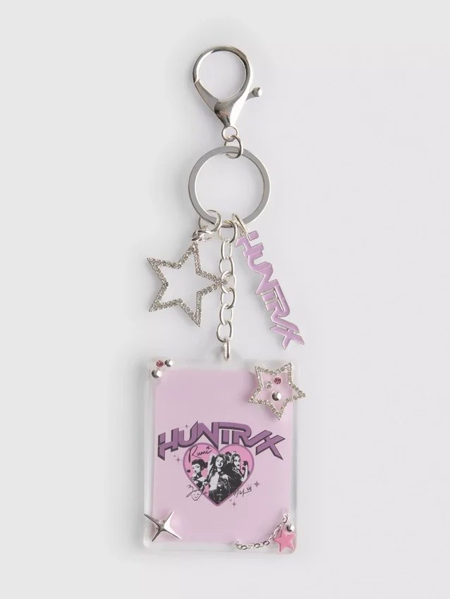 Kpop demon hunters huntr/x keychain
