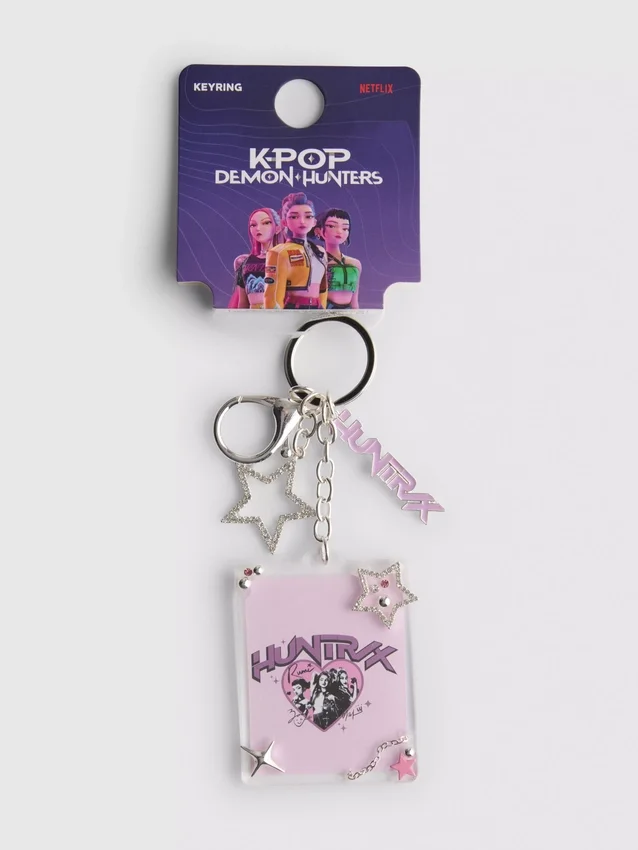 Kpop demon hunters huntr/x keychain