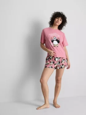 Kung fu panda character shorty pajamas