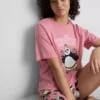 Kung fu panda character shorty pajamas