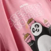 Kung fu panda character shorty pajamas