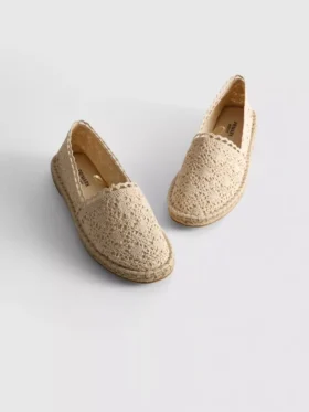 Lace espadrilles