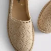 Lace espadrilles