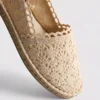Lace espadrilles