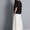 Lace insert t-shirt