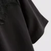 Lace insert t-shirt