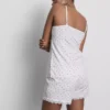 Lace trim cami pajamas
