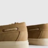 Lace-up boat shoes
