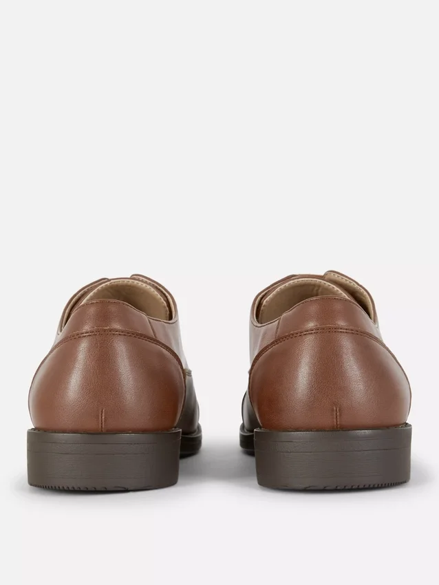 Lace up formal loafers