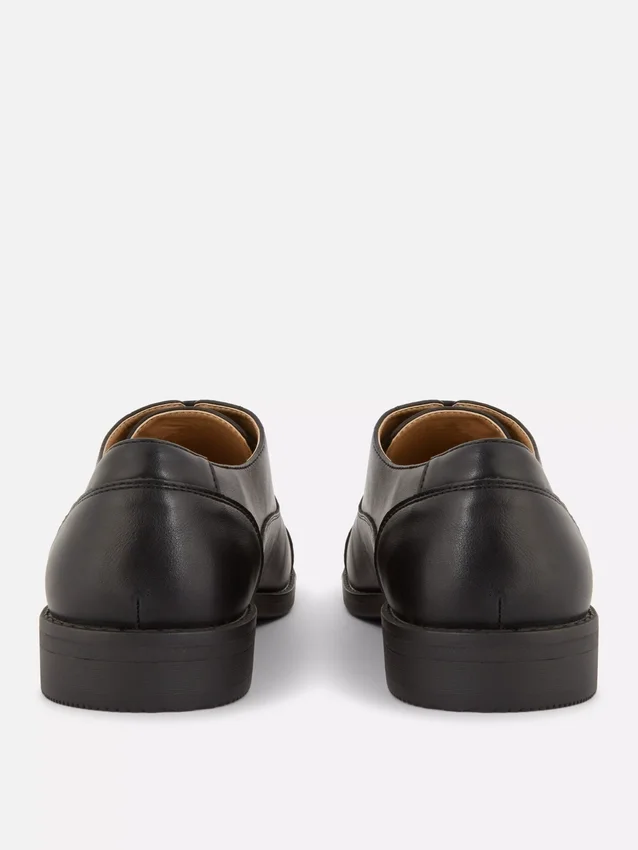 Lace up formal loafers