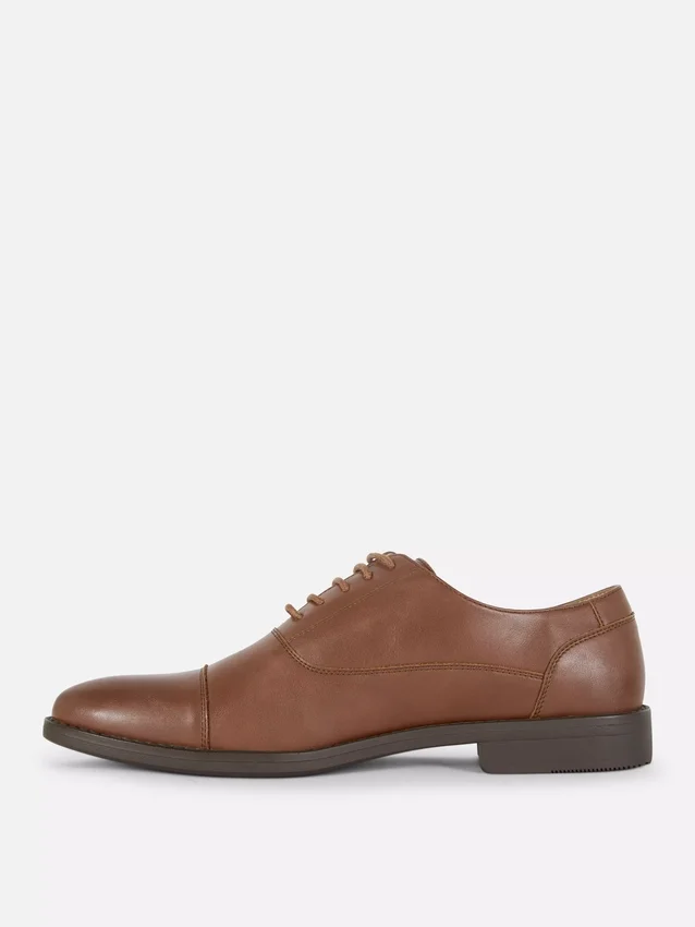 Lace up formal loafers