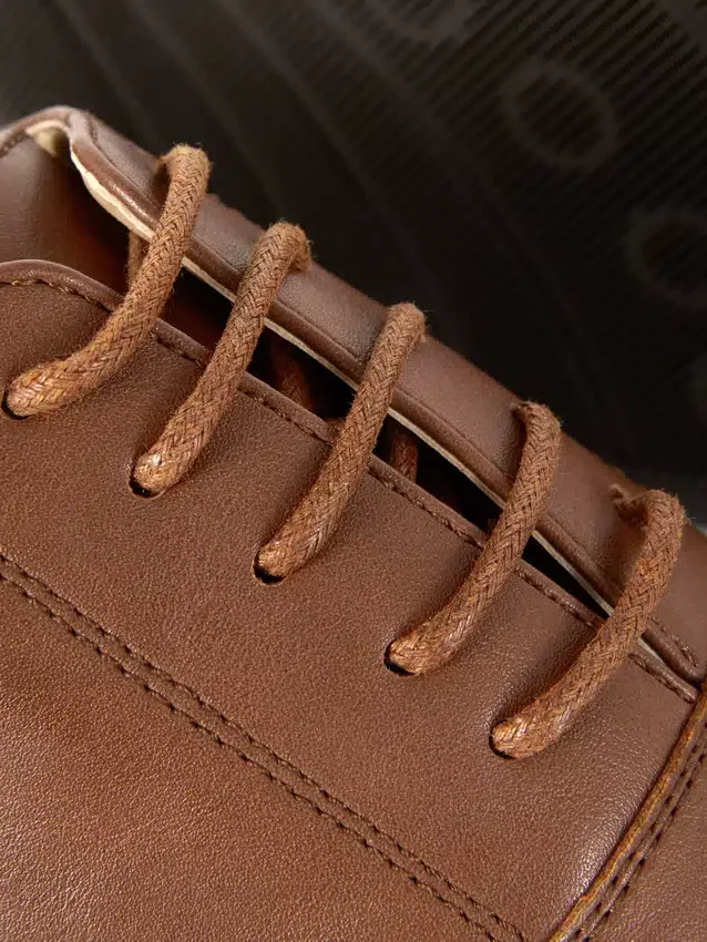 Lace up formal loafers