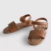 Laser cut sandals