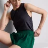 Layered running shorts