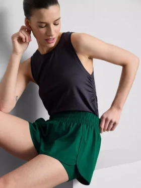 Layered running shorts