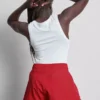 Layered running shorts