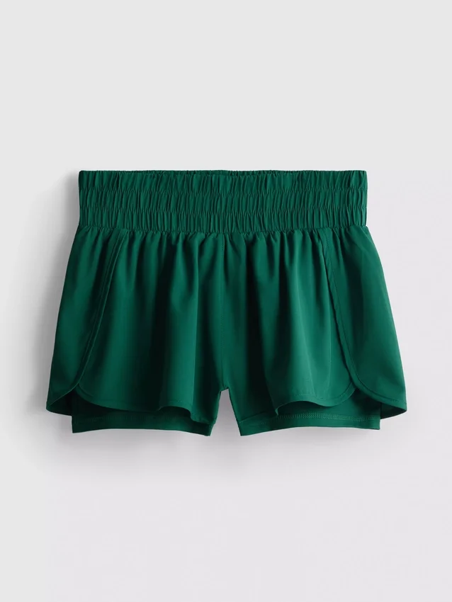 Layered running shorts