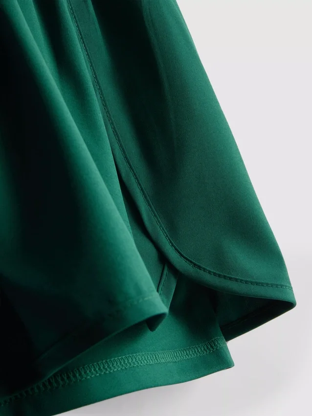 Layered running shorts