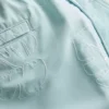 Leaf embroidered swimming shorts