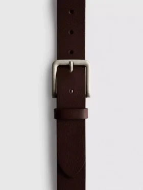 Leather belt