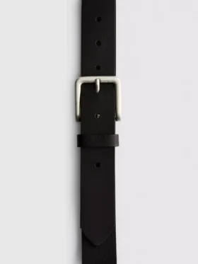Leather belt