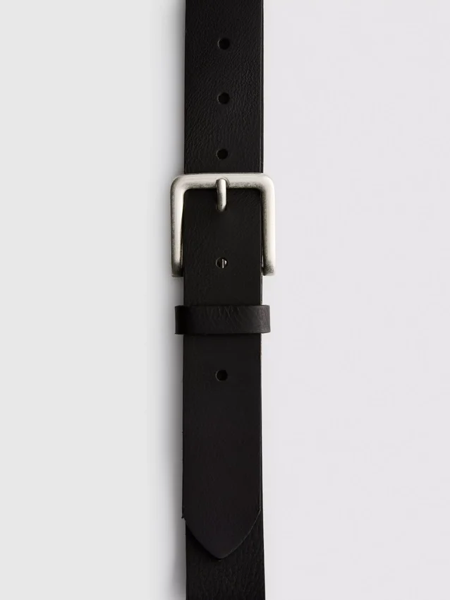 Leather belt
