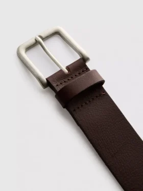 Leather belt