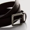 Leather belt