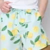 Lemon print swim shorts