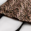 Leopard canvas tote bag
