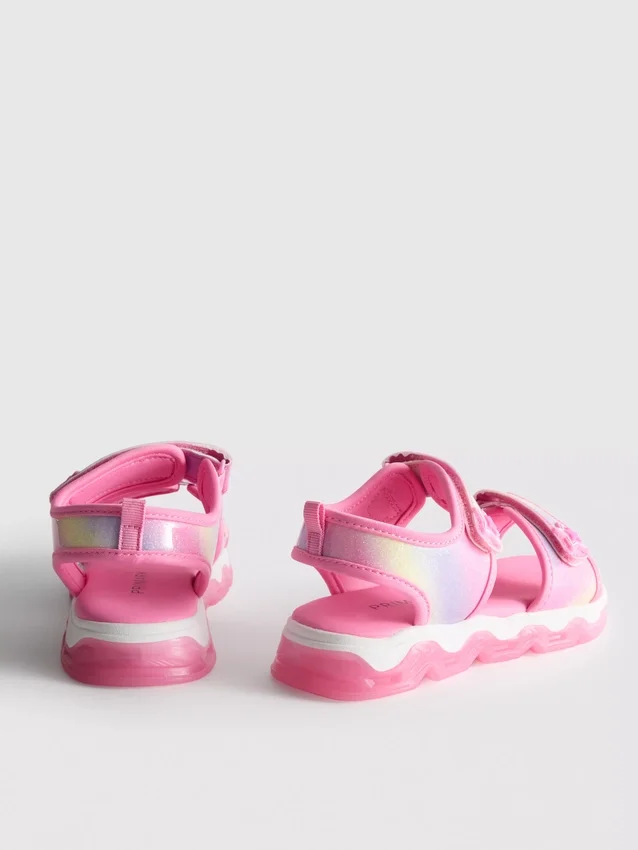Light up trekker sandals
