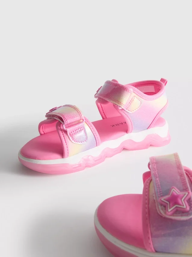 Light up trekker sandals