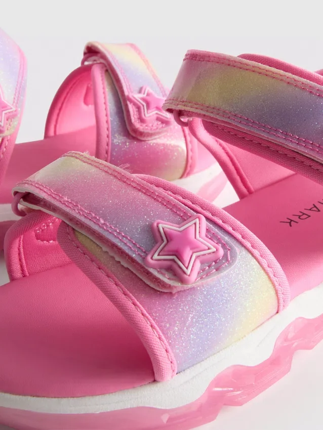 Light up trekker sandals