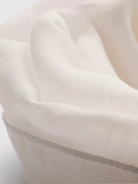 Lightweight frayed-edge scarf