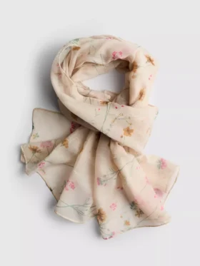 Lightweight printed scarf