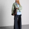 Lightweight ruched jacket