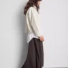 Lightweight ruched jacket