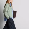Lightweight ruched jacket