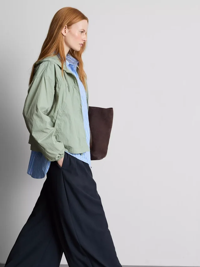 Lightweight ruched jacket