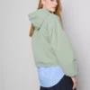 Lightweight ruched jacket