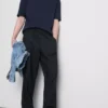 Linen blend pants