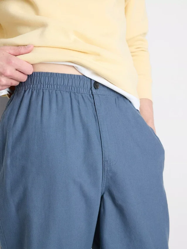 Linen blend pants