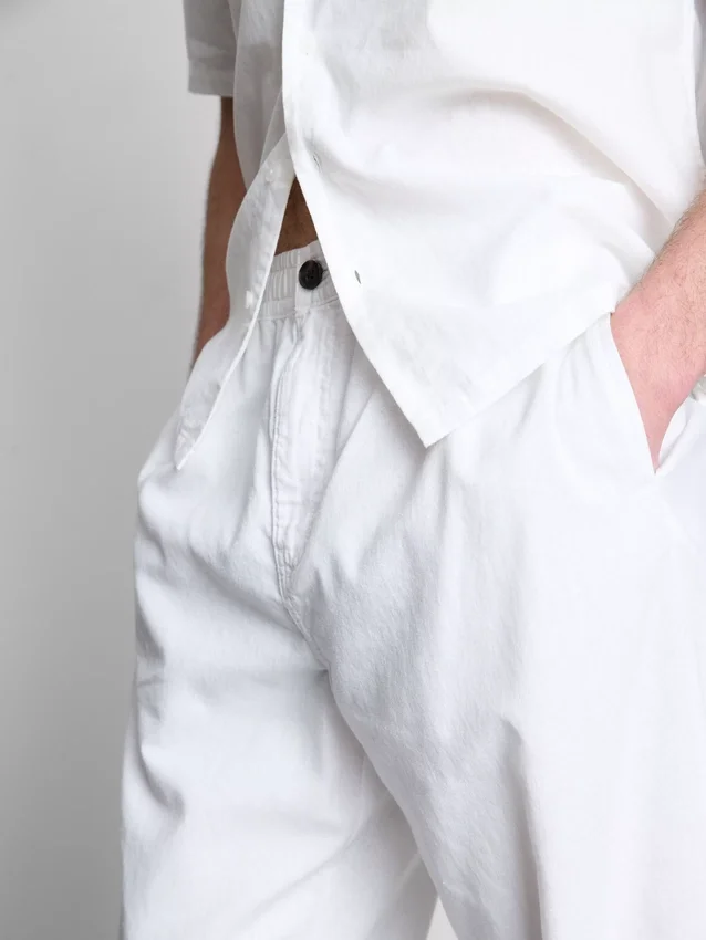 Linen blend pants