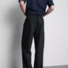 Linen blend pants