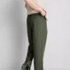 Linen blend pants