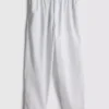 Linen blend pants